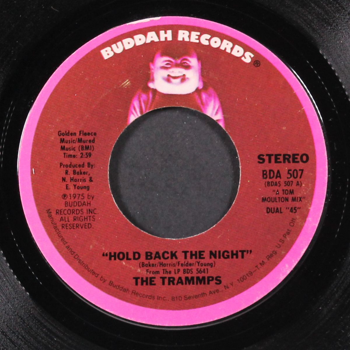 hold back the night / tom's song by TRAMMPS