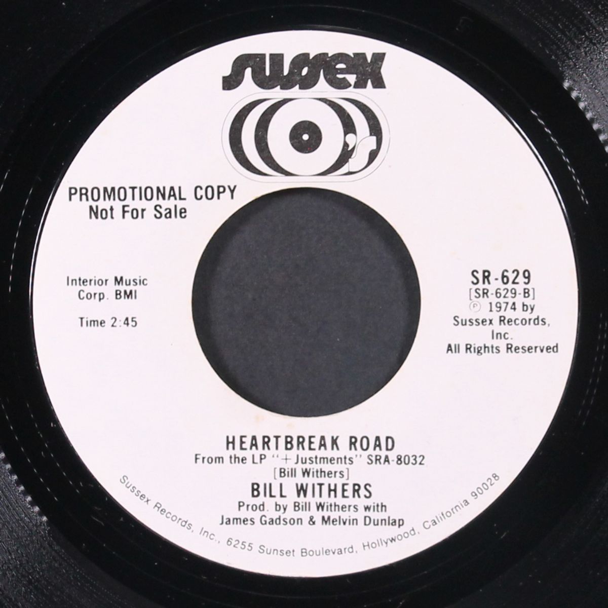 heartbreak road / same by BILL WITHERS