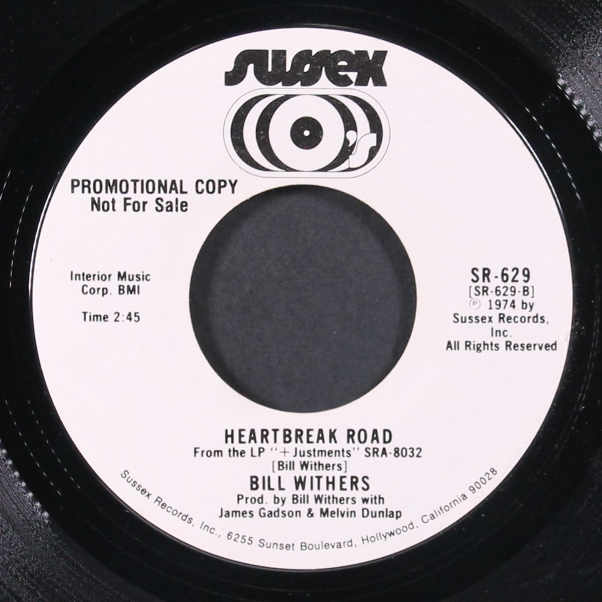 heartbreak road / same by BILL WITHERS