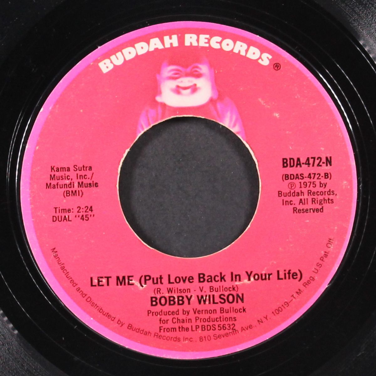 i'll be your rainbow / let me by BOBBY WILSON