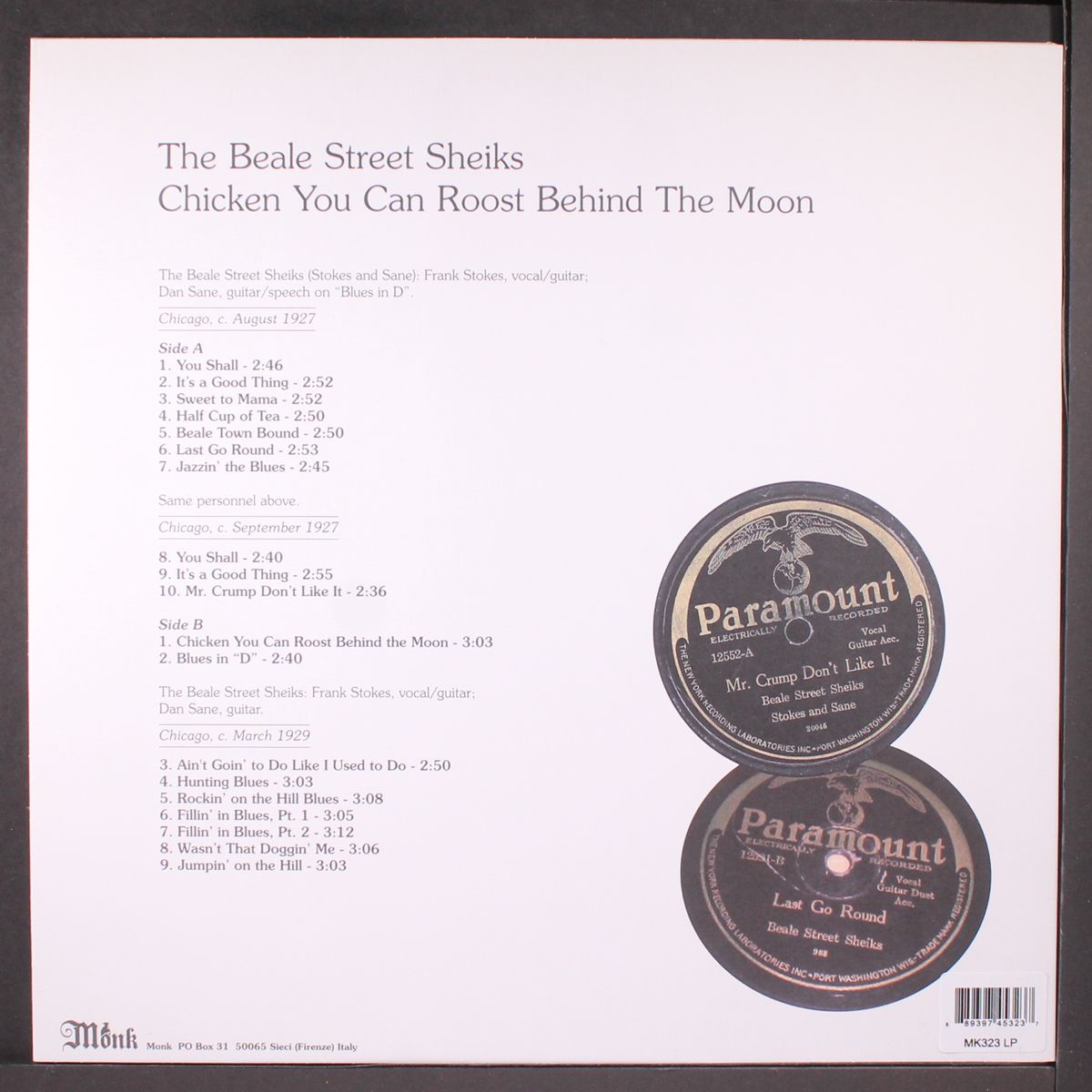 chicken you can roost behind the moon by BEALE STREET SHEIKS