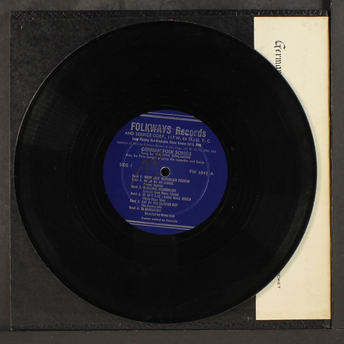 german folk-songs by MARTHA SCHLAMME