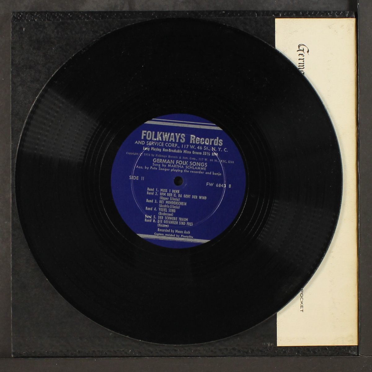 german folk-songs by MARTHA SCHLAMME