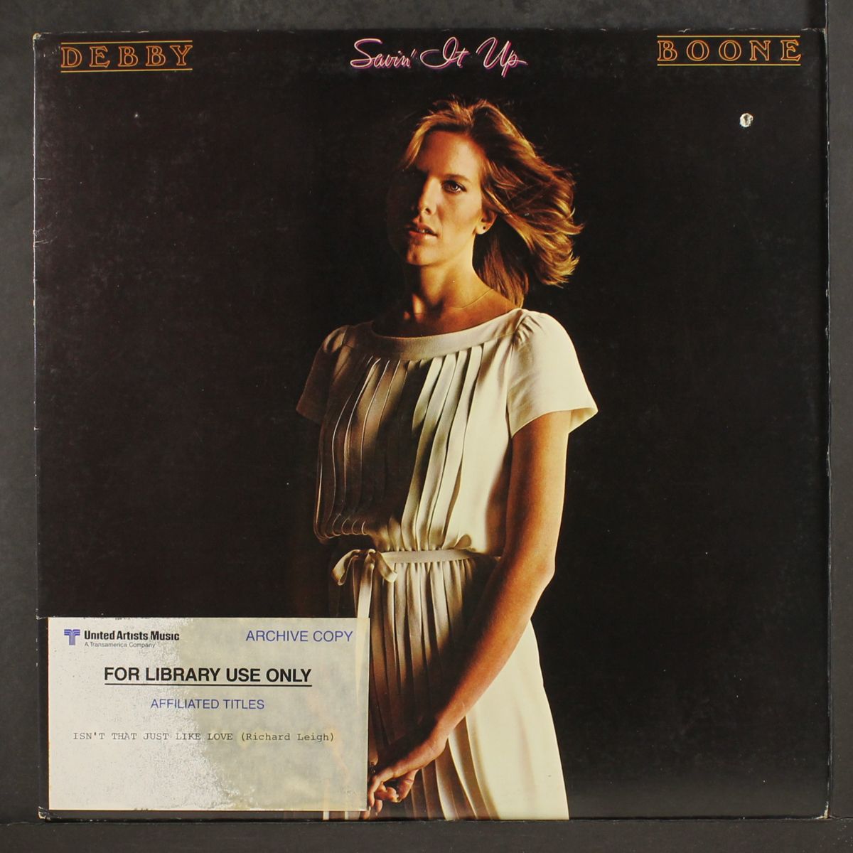 savin' it up by DEBBY BOONE