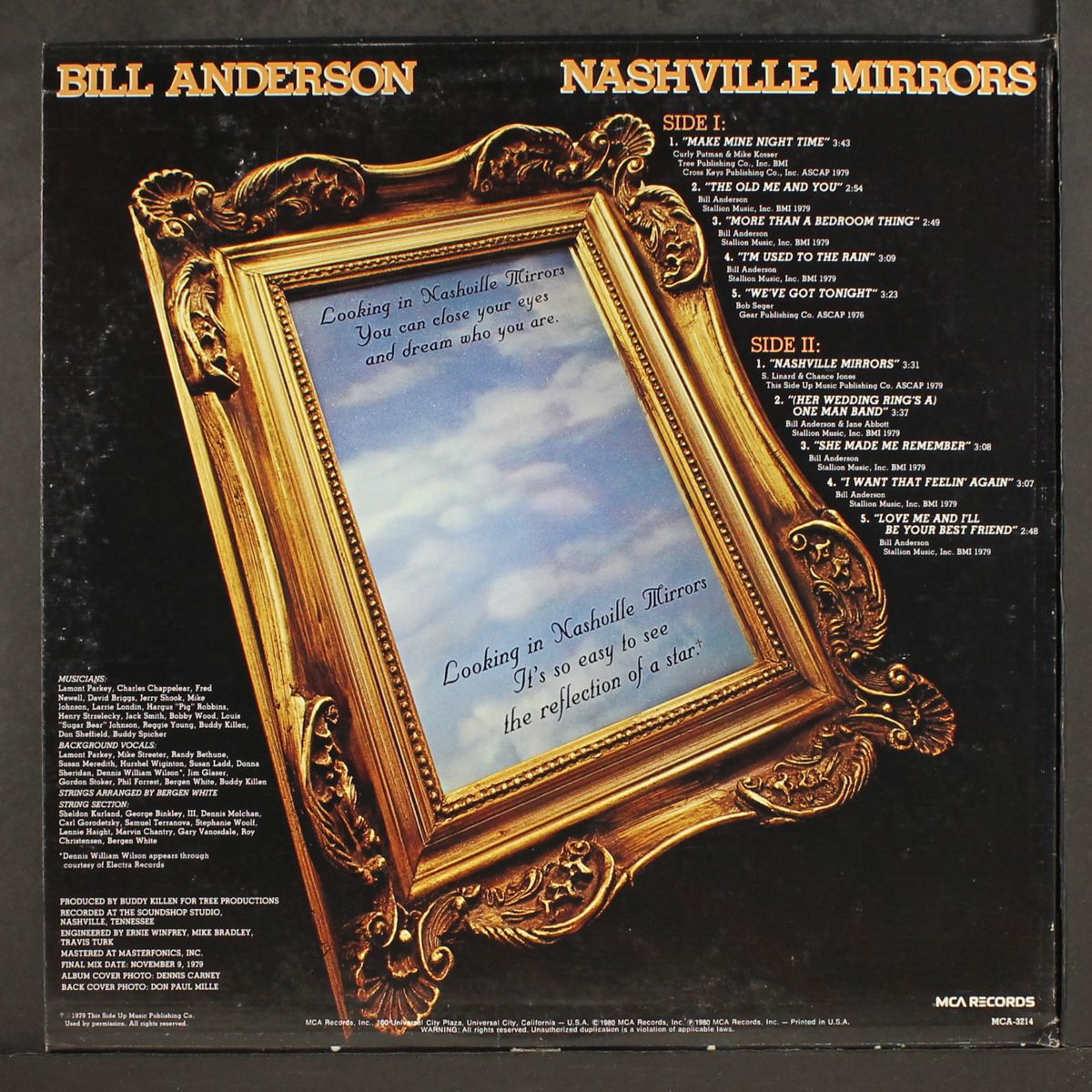 nashville mirrors by BILL ANDERSON