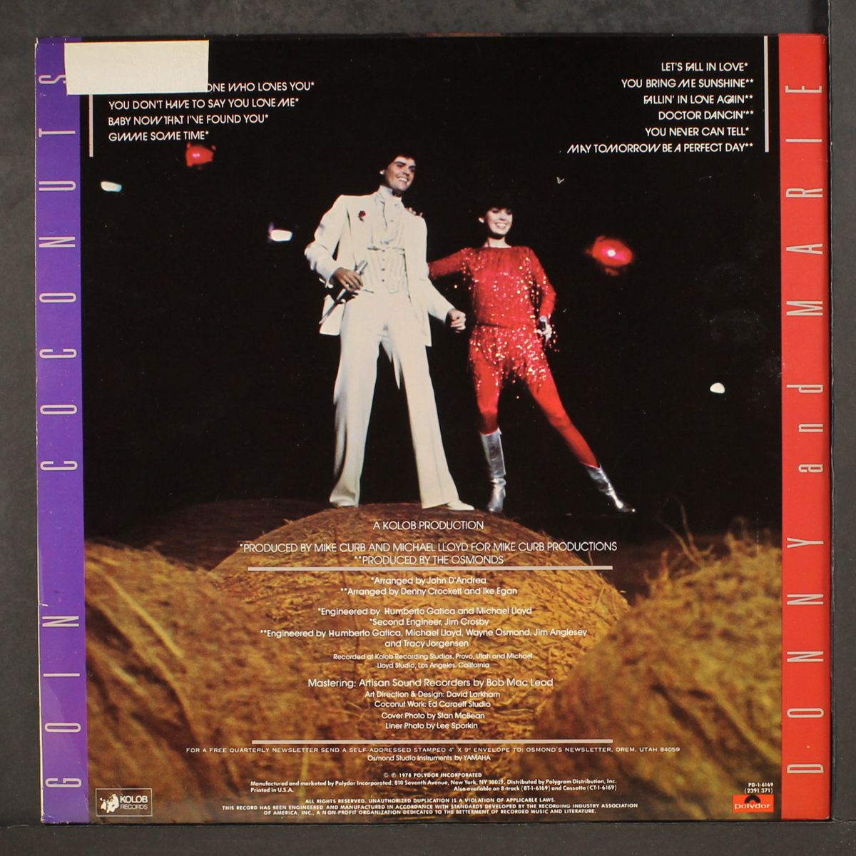 goin' coconuts by DONNY & MARIE OSMOND
