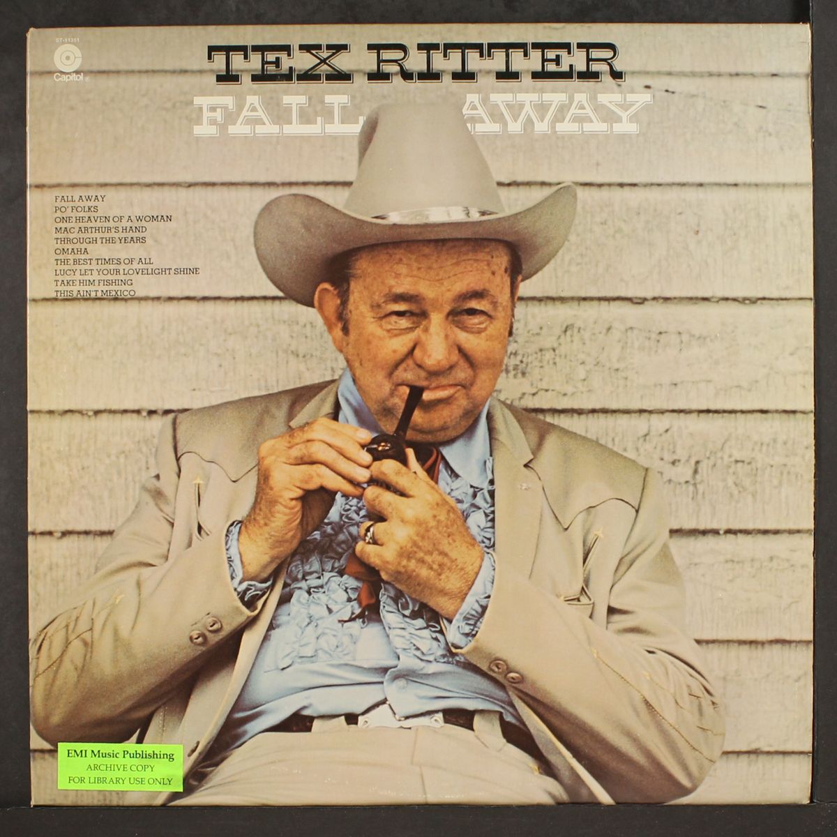 fall away by TEX RITTER