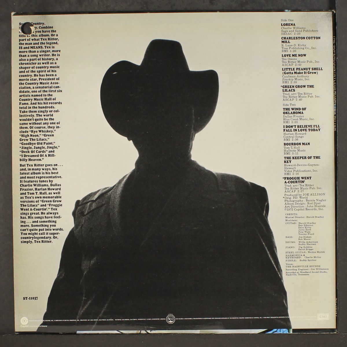 the supercountry legendary by TEX RITTER