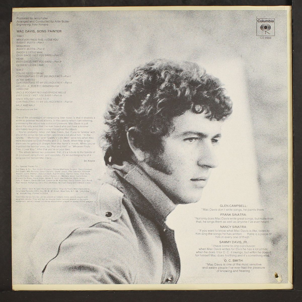 song painter by MAC DAVIS