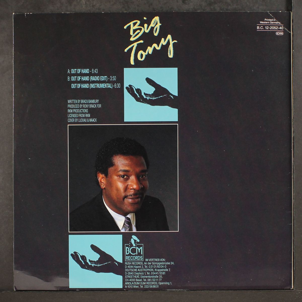 out of hand by BIG TONY