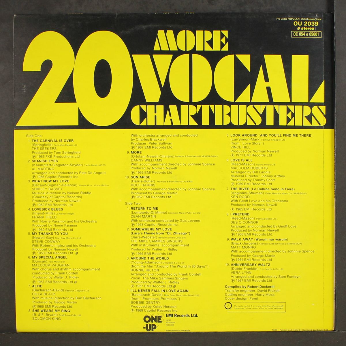 more vocal chartbusters by VARIOUS
