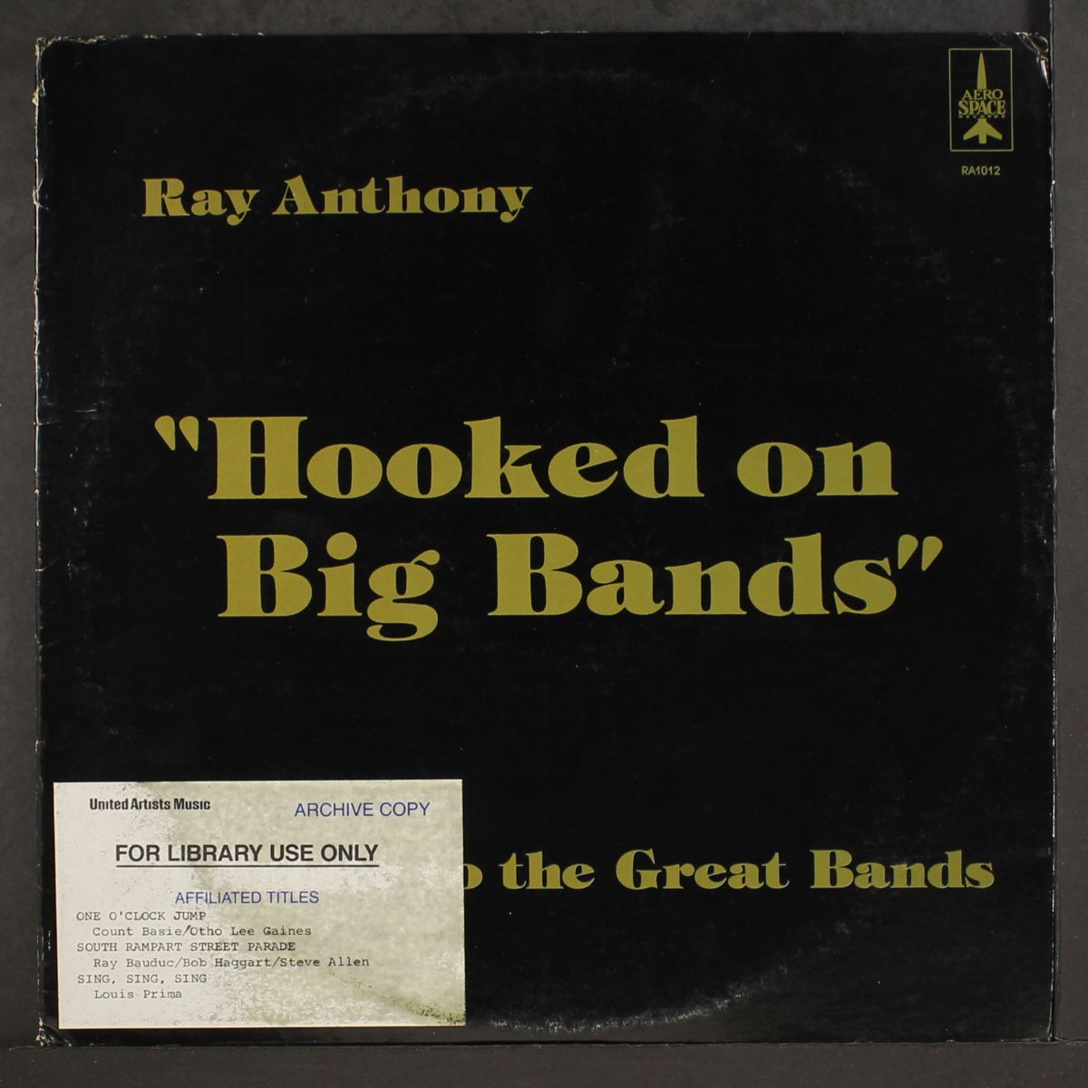hooked on big bands by RAY ANTHONY