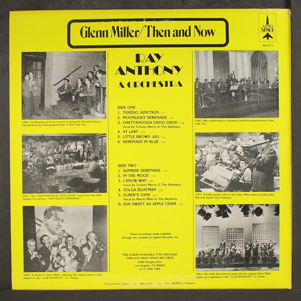 glenn miller / then and now by RAY ANTHONY