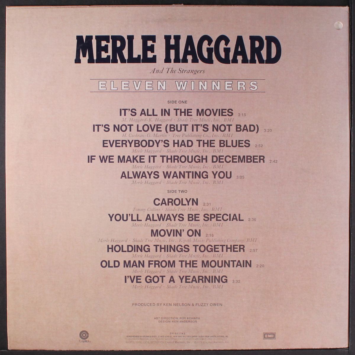 eleven winners by MERLE HAGGARD