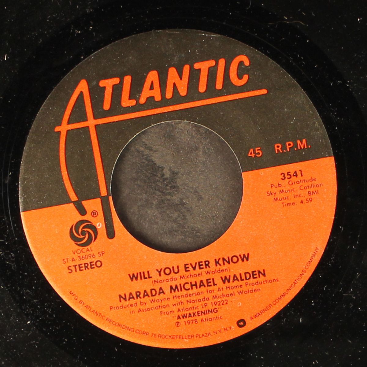 i don't want nobody else (to dance with you) / will you ever know by NARADA MICHAEL WALDEN