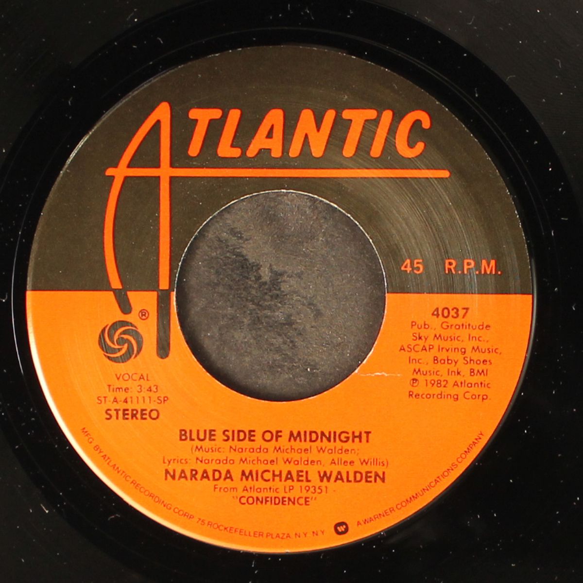 blue side of midnight / you're #1 by NARADA MICHAEL WALDEN