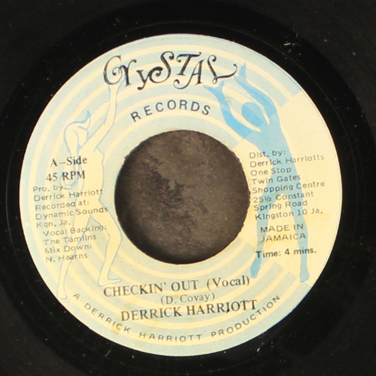 checkin' out / dub version by DERRICK HARRIOTT