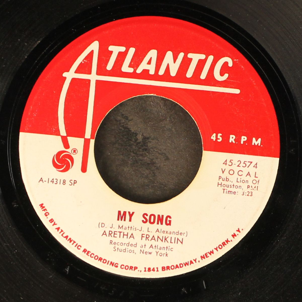 see saw / my song by ARETHA FRANKLIN