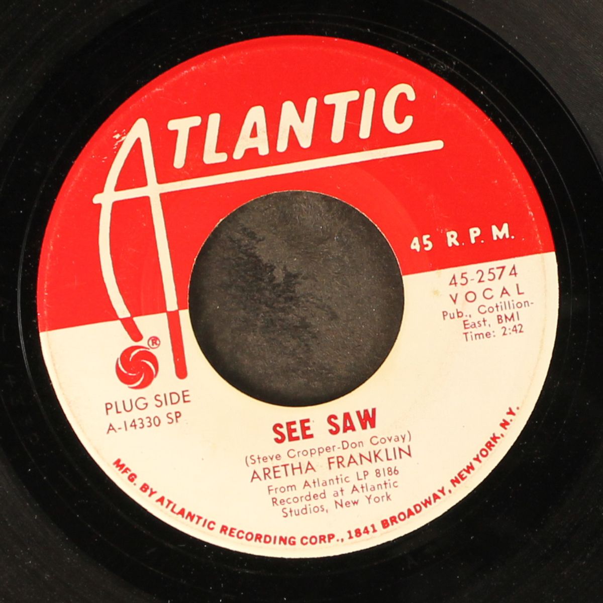 see saw / my song by ARETHA FRANKLIN