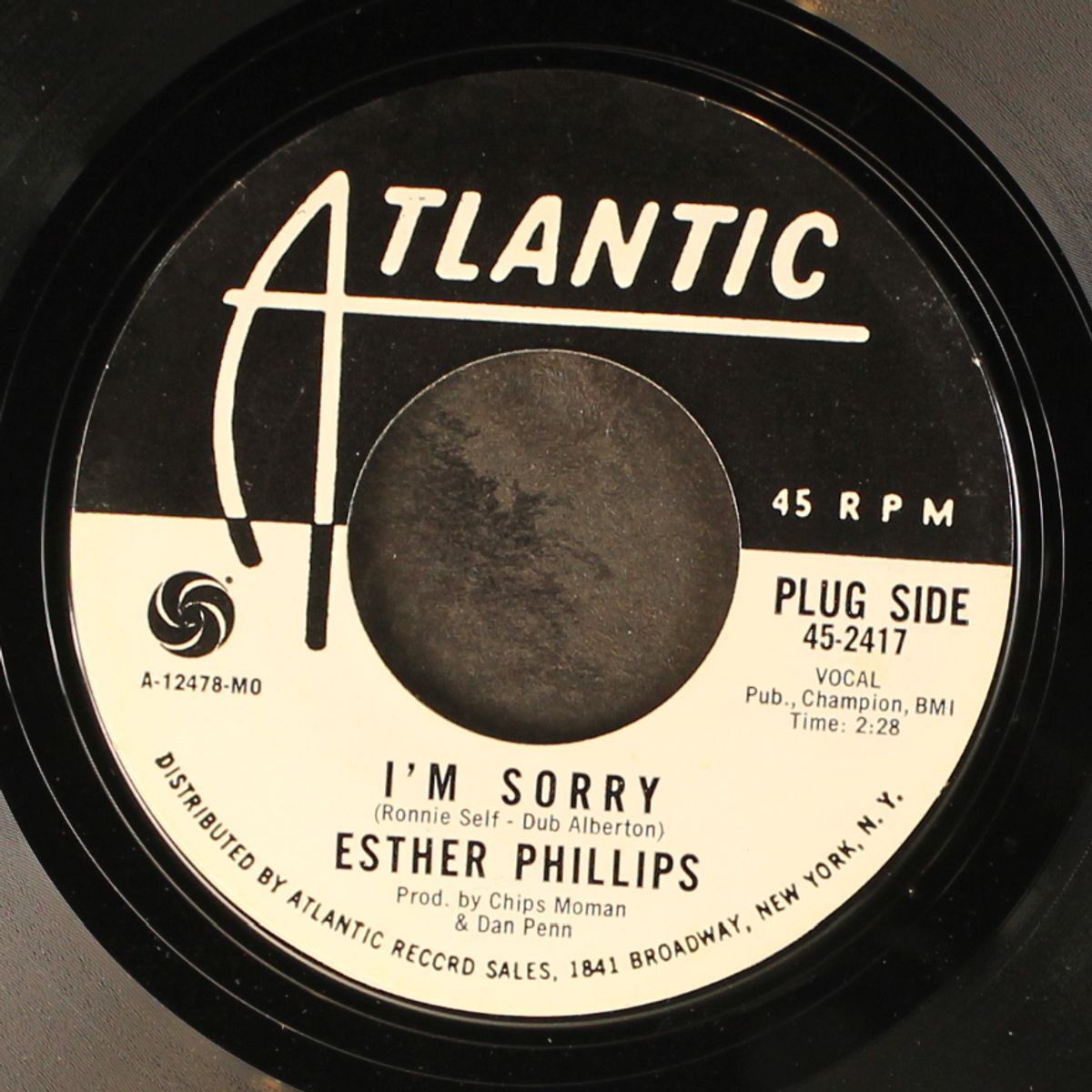 cheater man / i'm sorry by ESTHER PHILLIPS