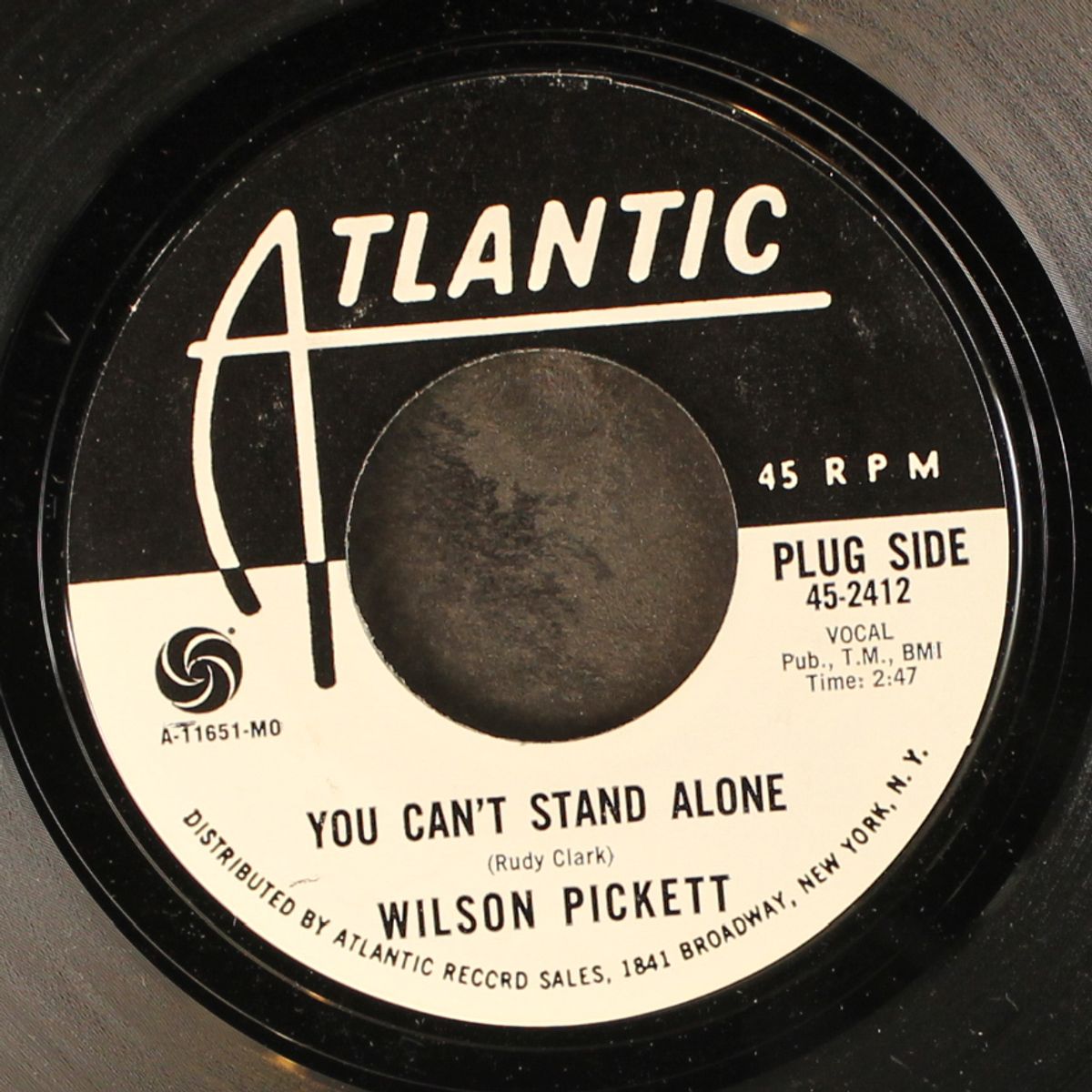 you can't stand alone / soul dance number three by WILSON PICKETT