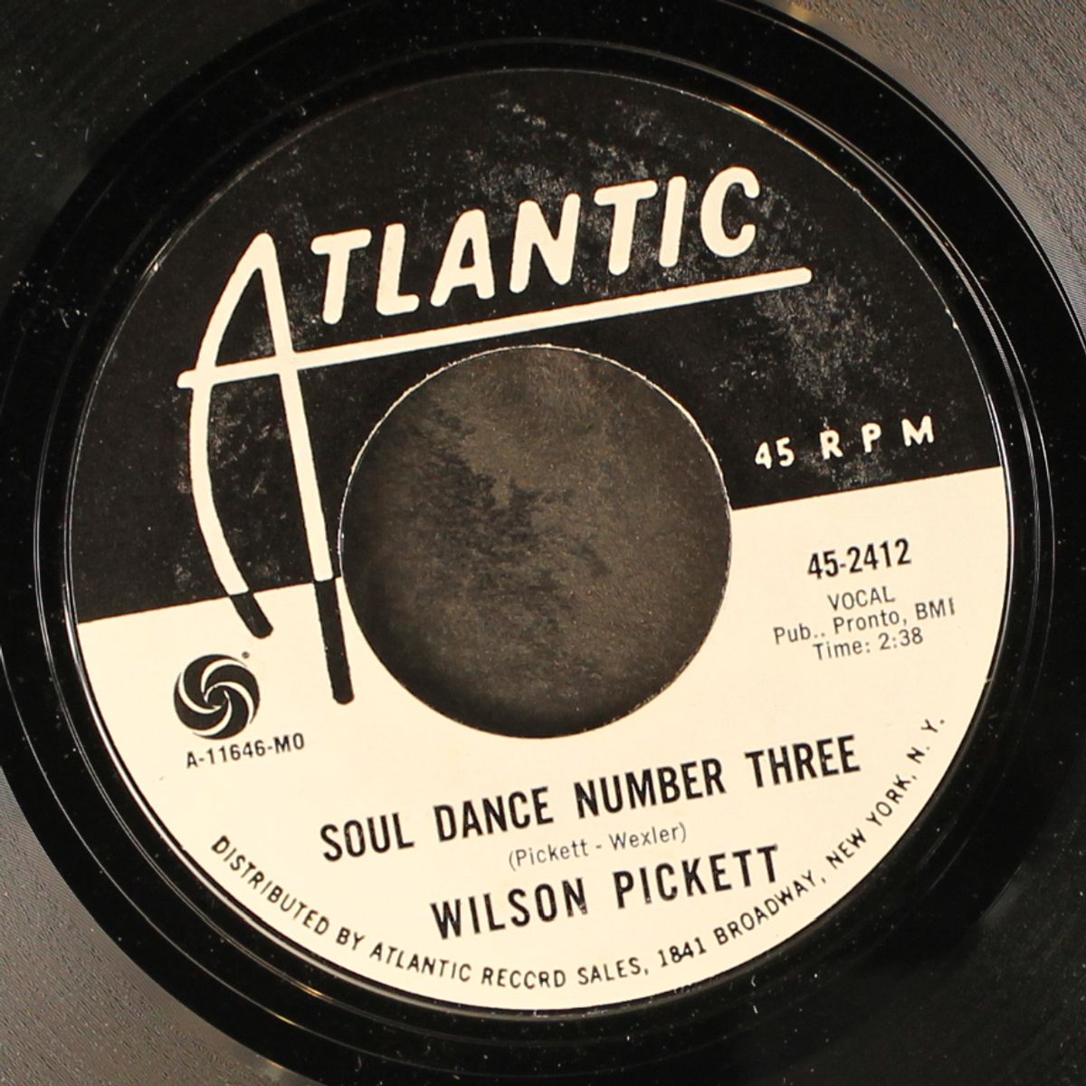 you can't stand alone / soul dance number three by WILSON PICKETT