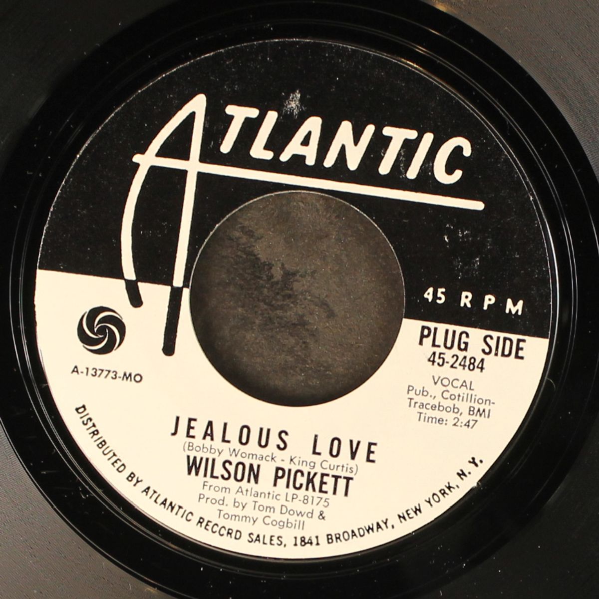 jealous love / i've come a long way by WILSON PICKETT