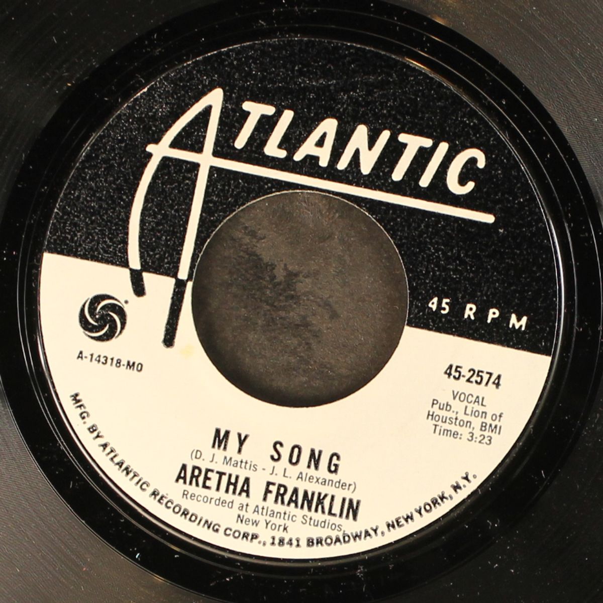 see saw / my song by ARETHA FRANKLIN