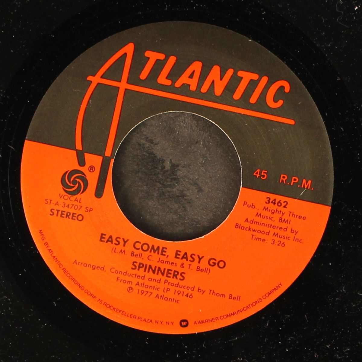 easy come, easy go / one step away by SPINNERS