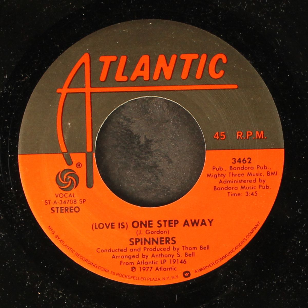 easy come, easy go / one step away by SPINNERS