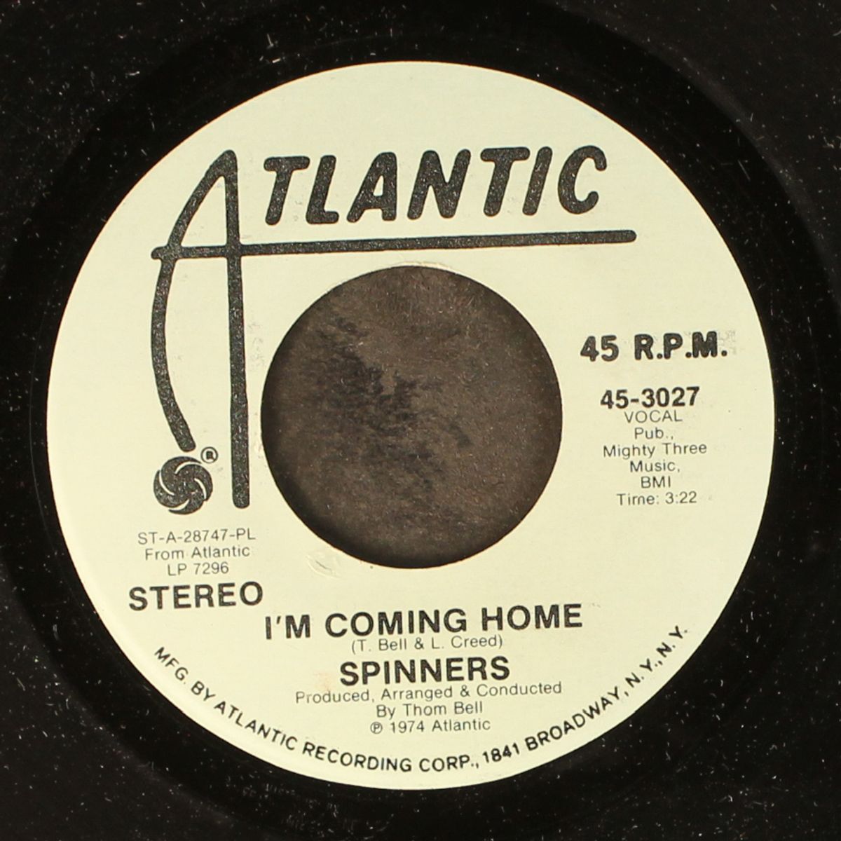 i'm coming home / mono by SPINNERS