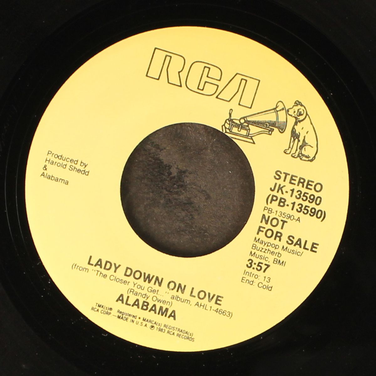 lady down on love / same by ALABAMA