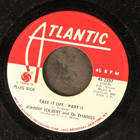JOHNNY TOLBERT & DE THANGS