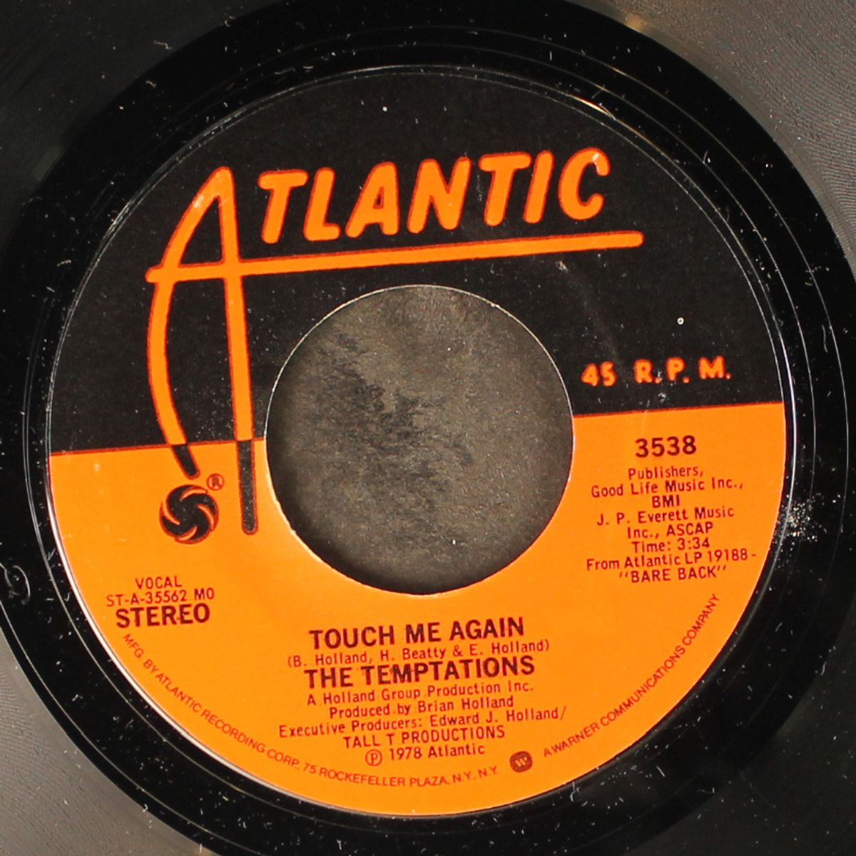 ever ready love / touch me again by TEMPTATIONS