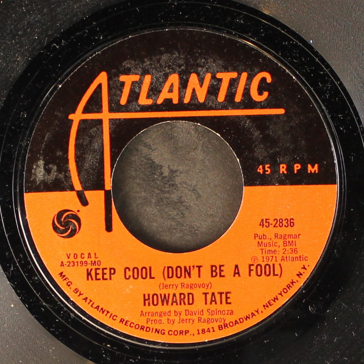 keep cool / strugglin' by HOWARD TATE