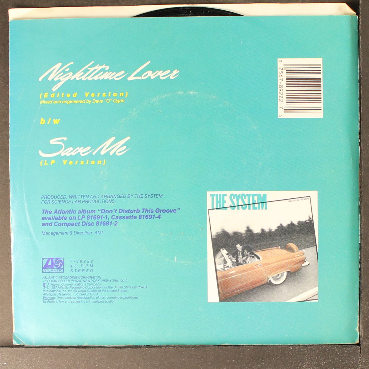 nighttime lover / same by SYSTEM