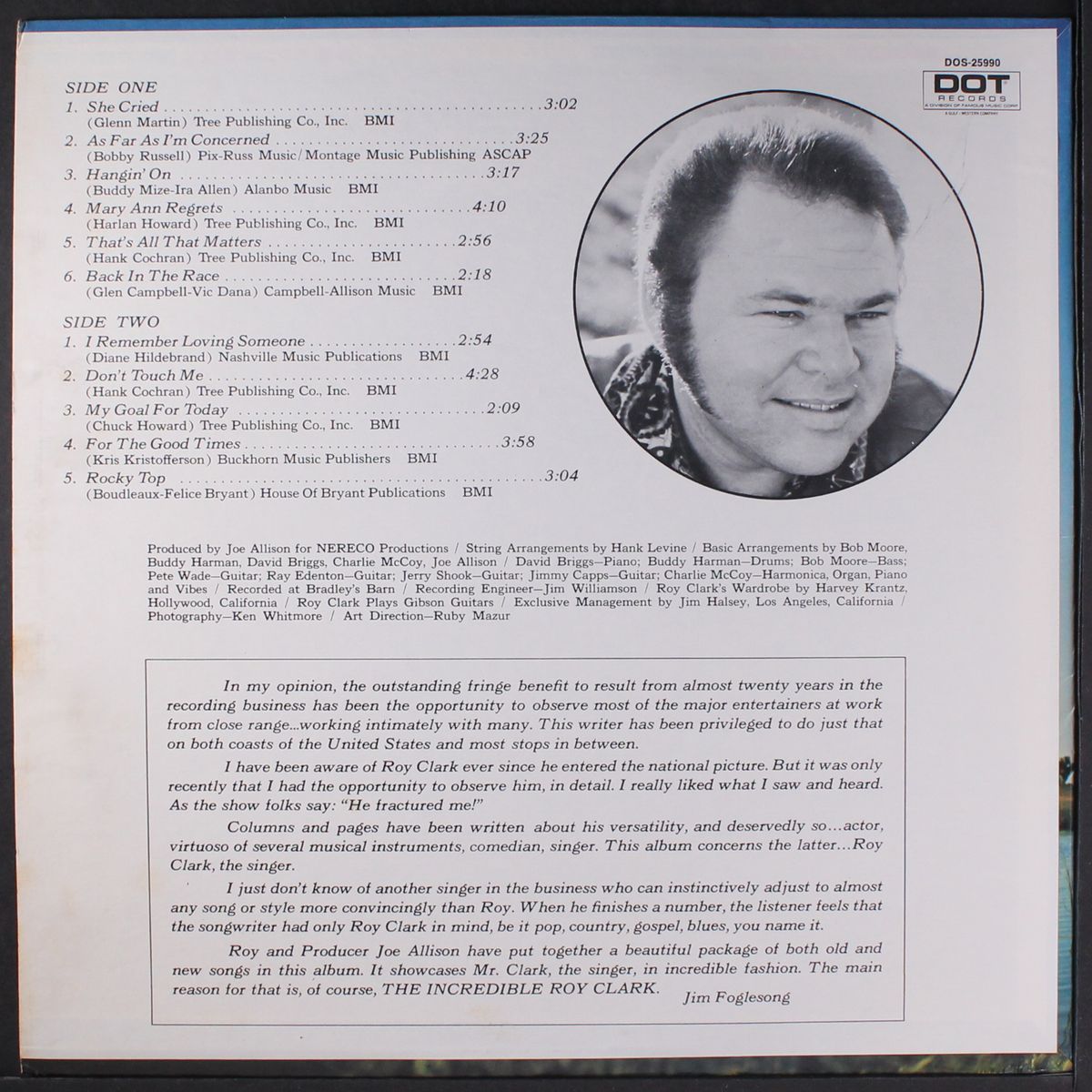 the incredible by ROY CLARK
