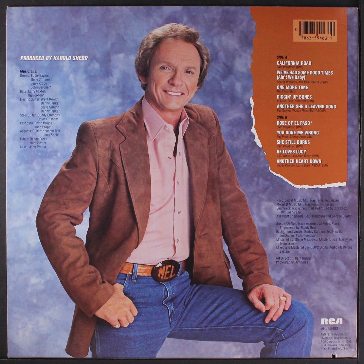 california road by MEL TILLIS
