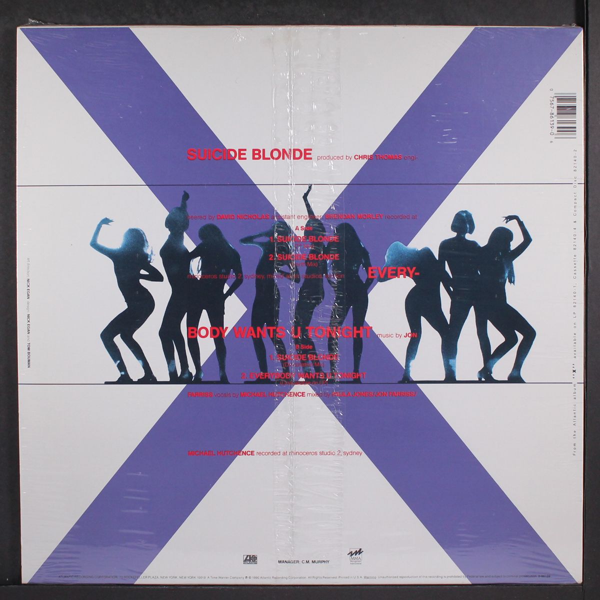 suicide blonde / everybody wants u tonight by INXS
