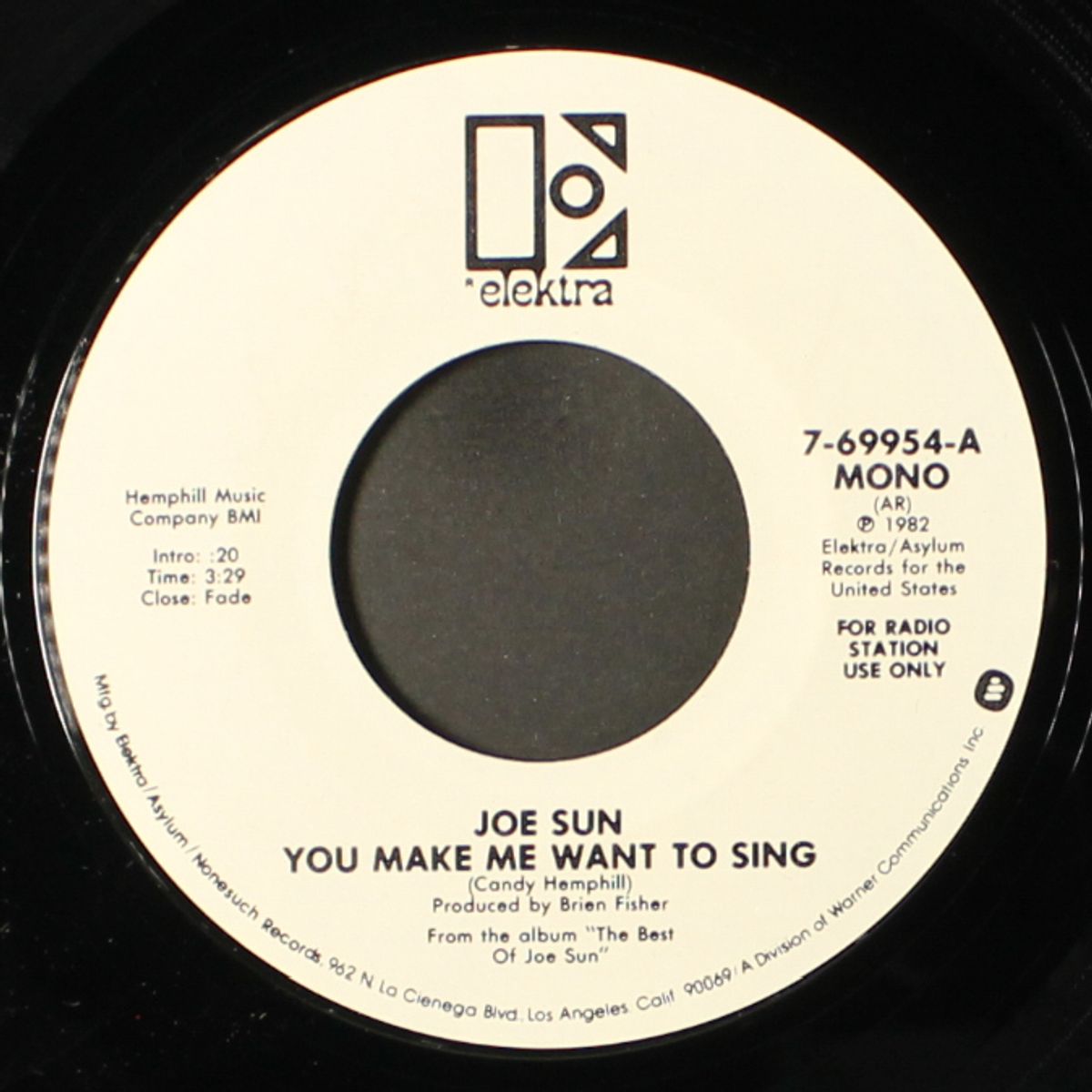 you make me want to sing / mono by JOE SUN