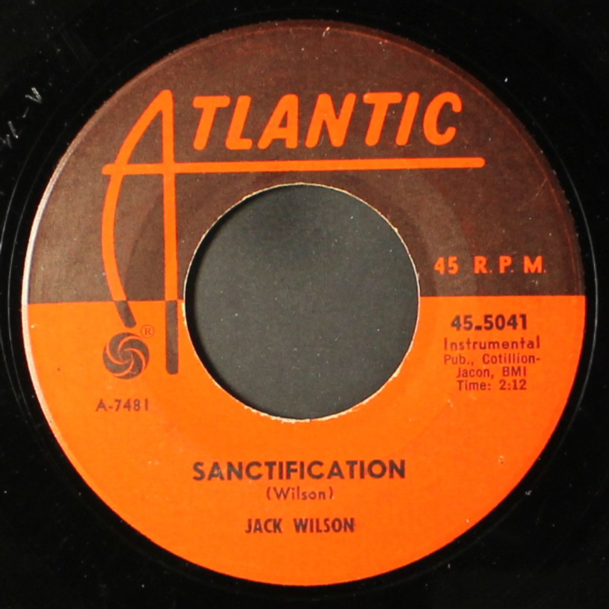 sanctification by JACK WILSON