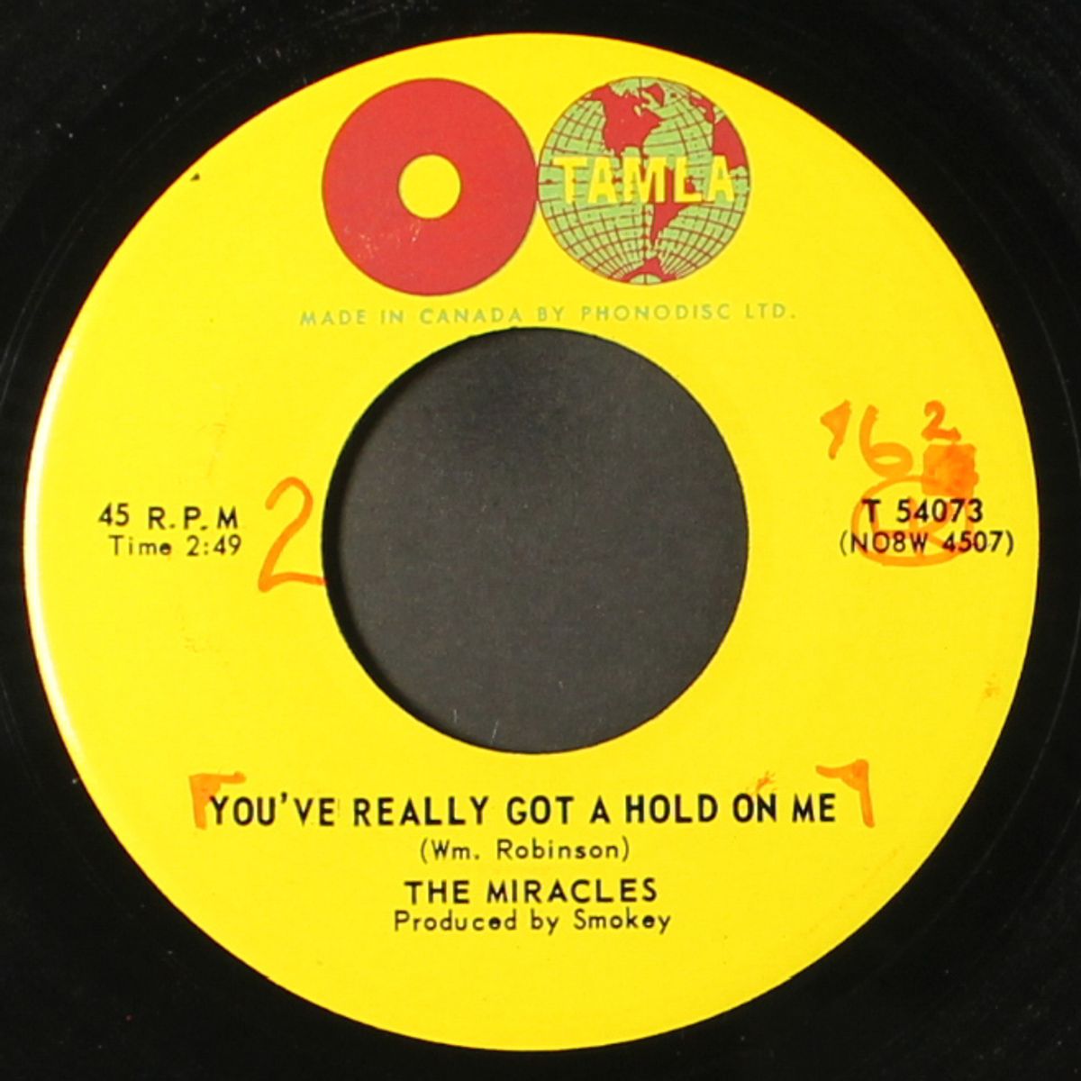 you've really got a hold on me by MIRACLES