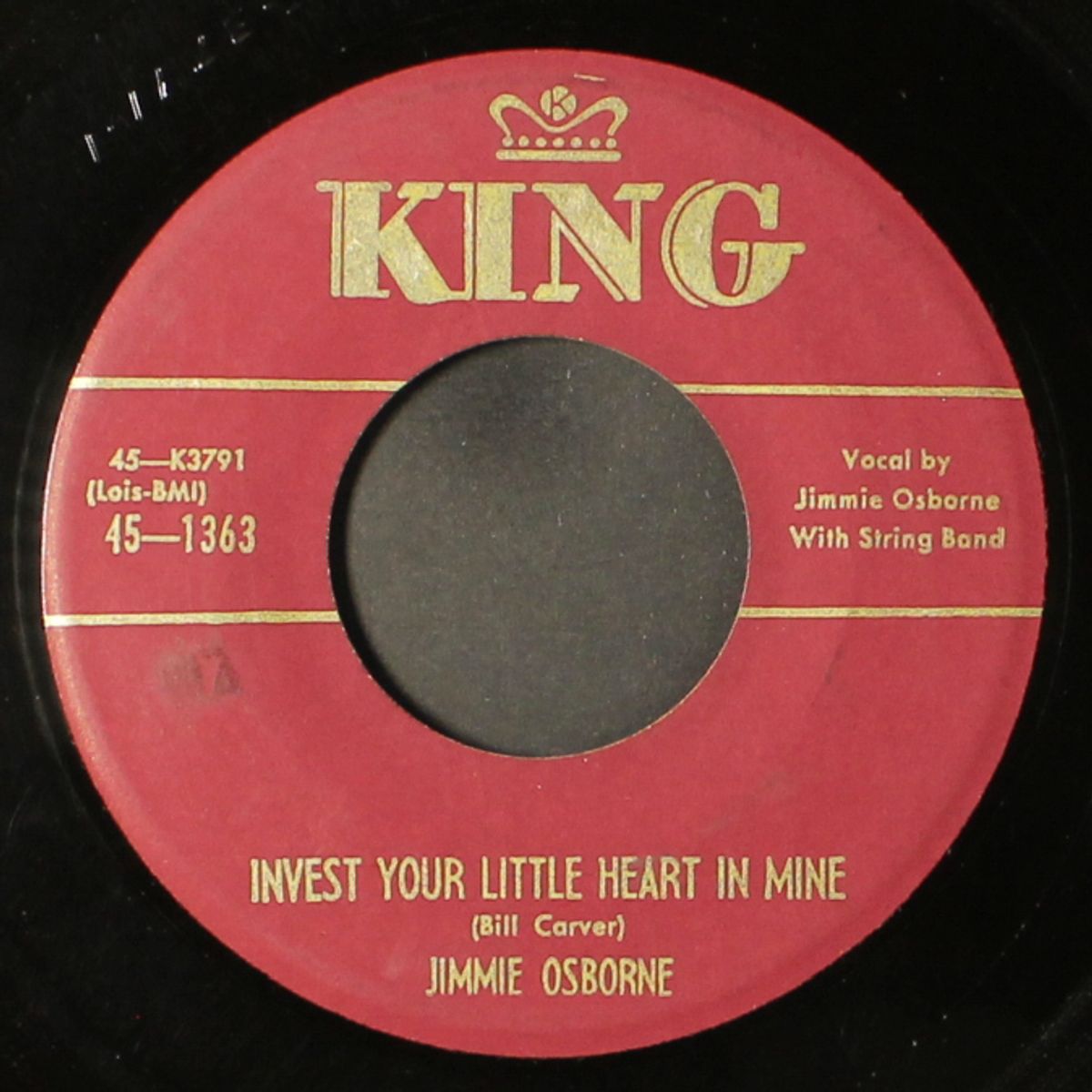 blue days and lonely nights / invest your little heart in mine by JIMMIE OSBORNE