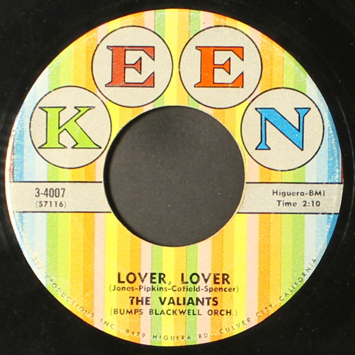 walkin' girl / lover, lover by VALIANTS