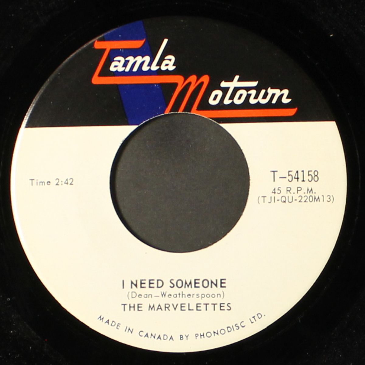 my baby must be a magician / i need someone by MARVELETTES