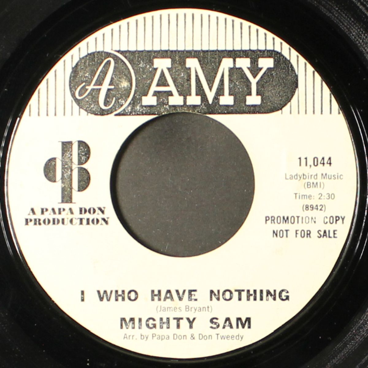 i who have nothing / papa true love by MIGHTY SAM