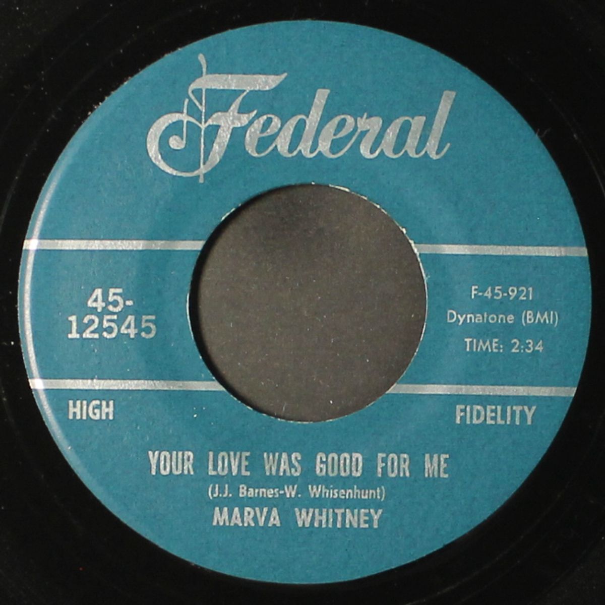 saving my love for my baby / your love was good for me by MARVA WHITNEY