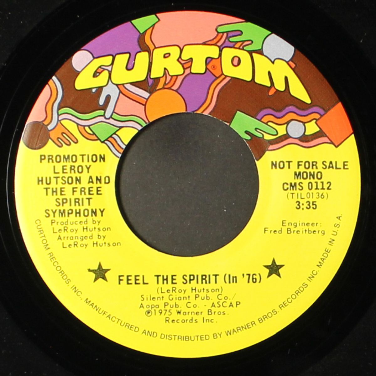 feel the spirit (in '76) / short by LEROY HUTSON