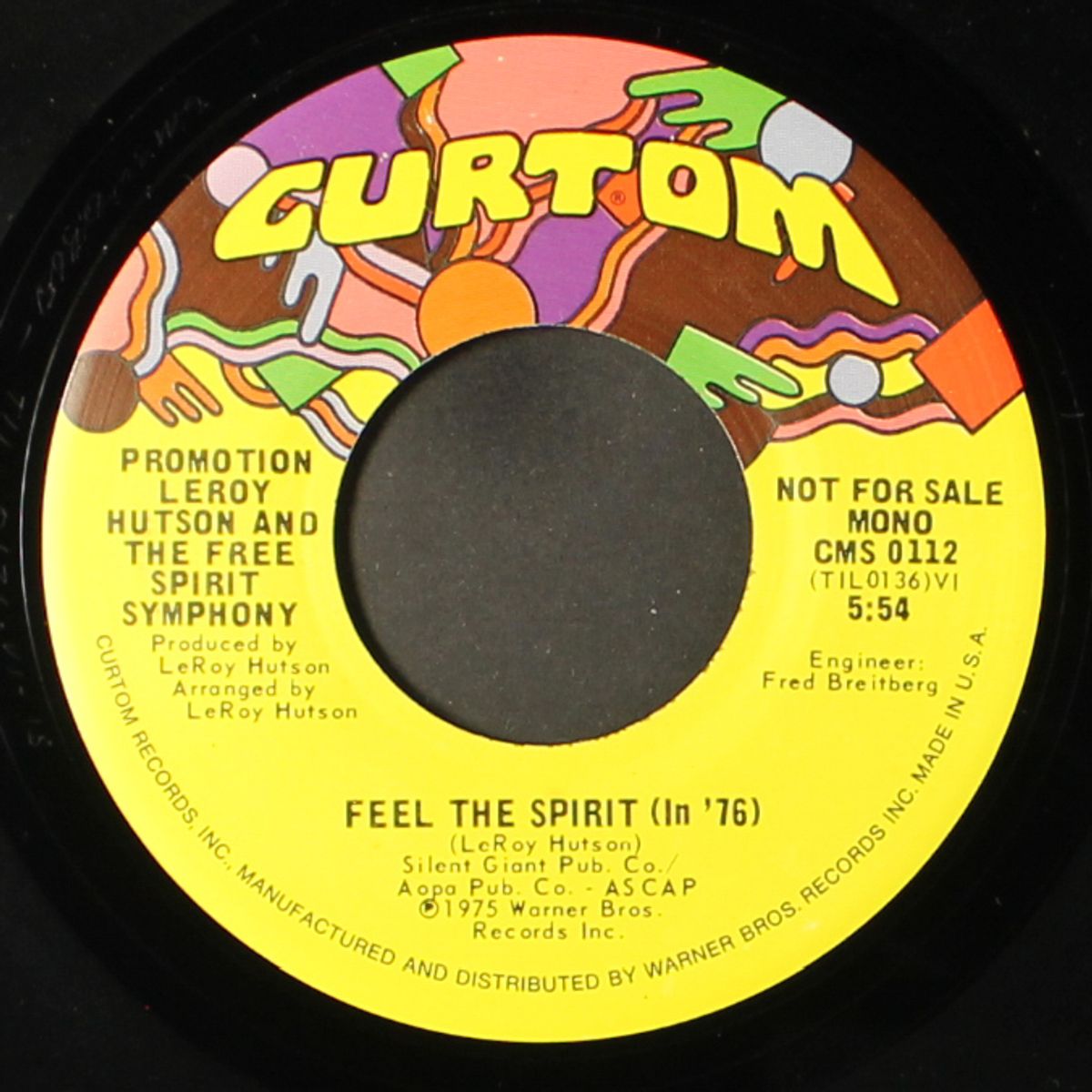 feel the spirit (in '76) / short by LEROY HUTSON