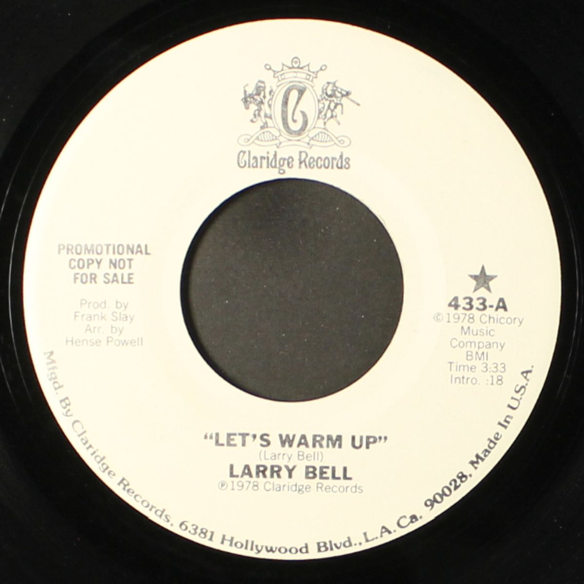 let's warm up by LARRY BELL